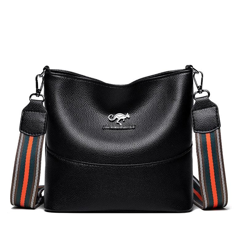 Bolsa de Couro Legítimo Italy (COMPRE 1 LEVE 2)