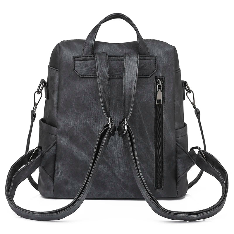 Women’s Leather Backpack – Lovenno Zaila