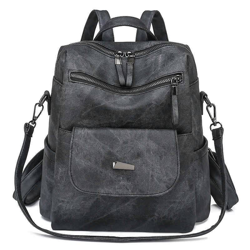 Women’s Leather Backpack – Lovenno Zaila