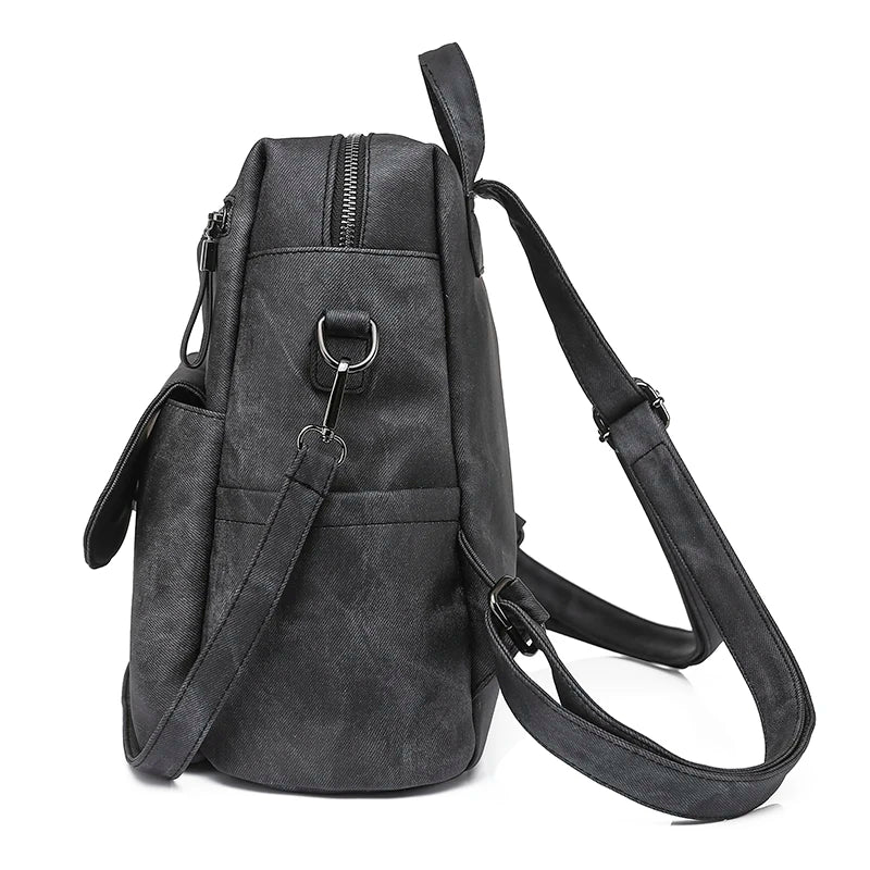 Women’s Leather Backpack – Lovenno Zaila