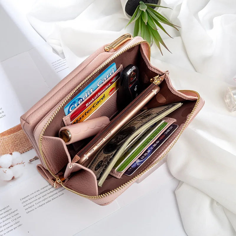Bolsa Carteira De Couro Legítimo - Philie Pyn