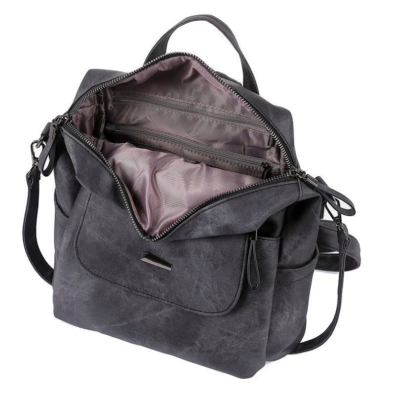 Women’s Leather Backpack – Lovenno Zaila