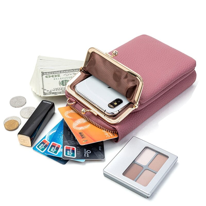 Bolsa Carteira De Couro Legítimo - Philie Pyn