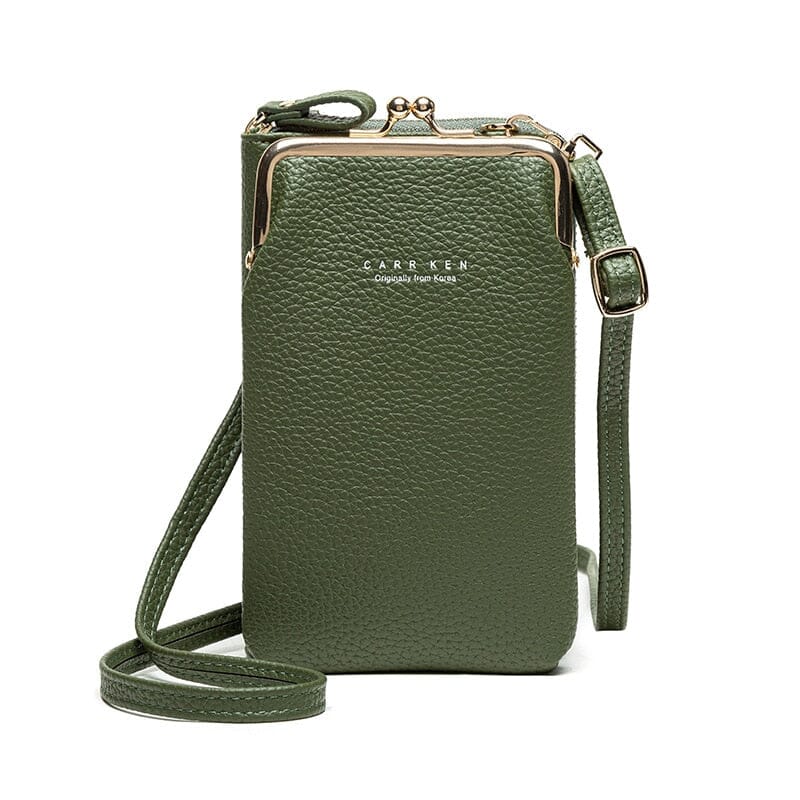 Bolsa Carteira De Couro Legítimo - Philie Pyn