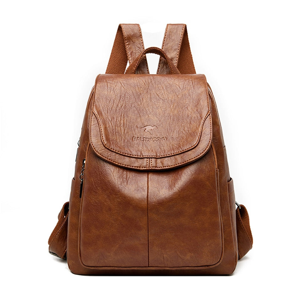 Mochila Feminina de Couro - Philie England