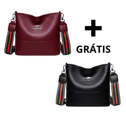 Bolsa de Couro Legítimo Italy (COMPRE 1 LEVE 2)