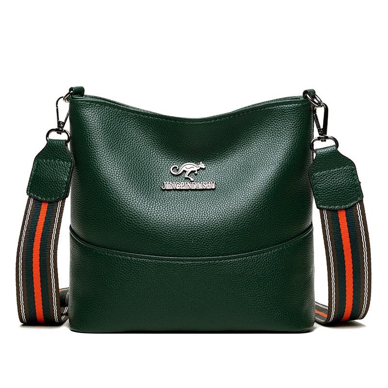 Bolsa de Couro Legítimo Italy (COMPRE 1 LEVE 2)