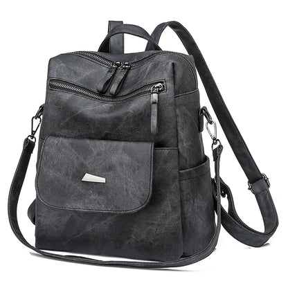 Women’s Leather Backpack – Lovenno Zaila