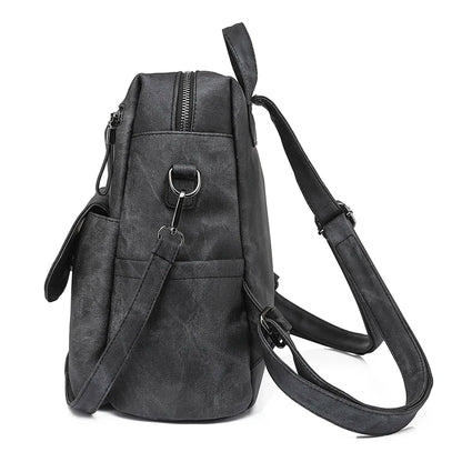 Women’s Leather Backpack – Lovenno Zaila